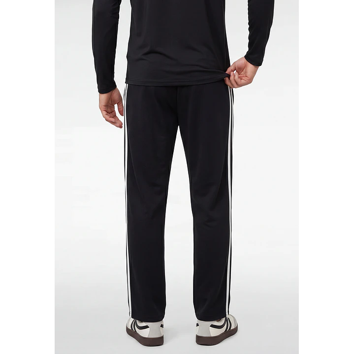 Buzo Cinta Lateral Relaxed Hombre Negro 2