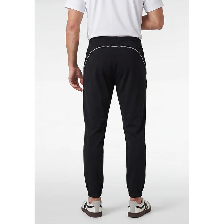 Buzo Linea Jogger Hombre Negro 2