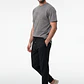 Buzo Deportivo Slim Hombre Negro - Miniatura 4