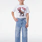 Jeans Carpintero Niño Celeste - Miniatura 1