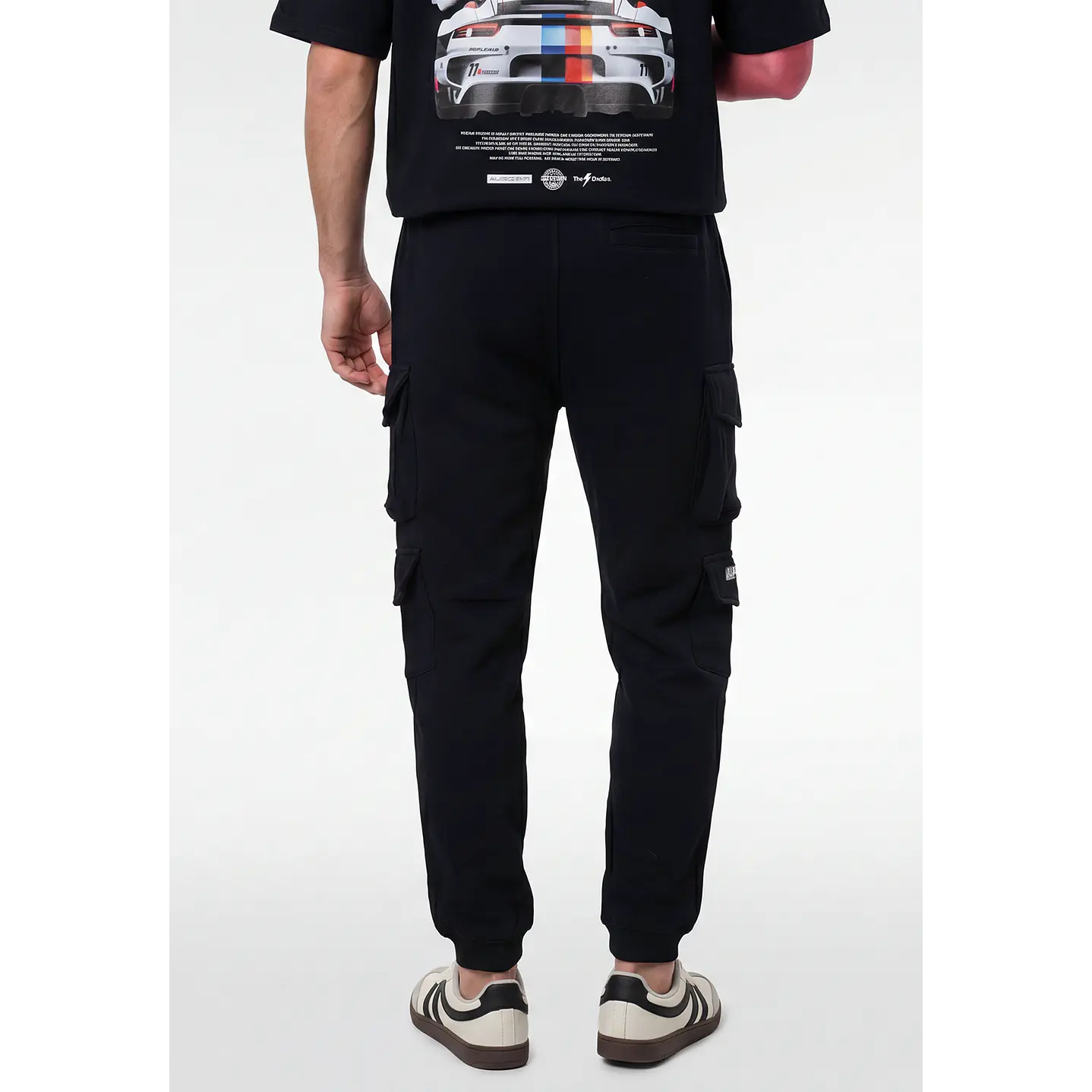 Buzo Cargo Hombre Negro 2