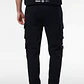 Buzo Cargo Hombre Negro - Miniatura 2