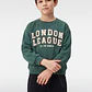 Polerón London Niño Verde - Miniatura 1