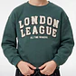 Polerón London Niño Verde - Miniatura 3