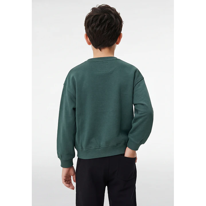Polerón London Niño Verde 4