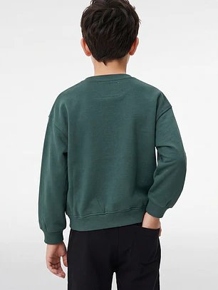 Polerón London Niño Verde