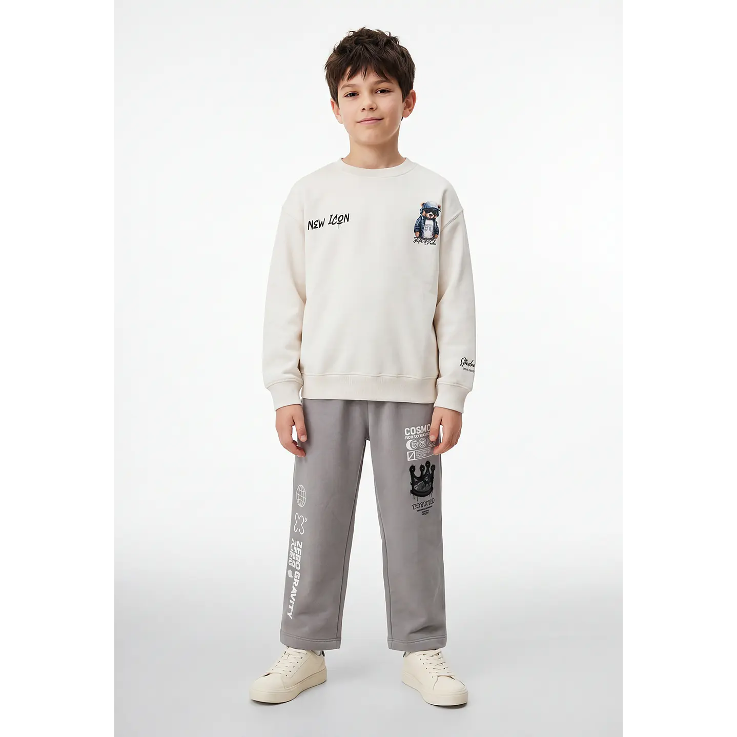 Polerón Urbano Niño Crudo 3