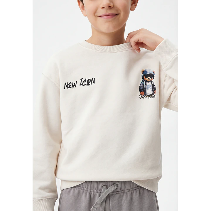 Polerón Urbano Niño Crudo 3