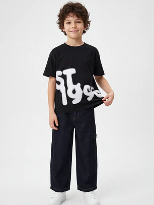 Jeans Raw Carpintero Niño Azul