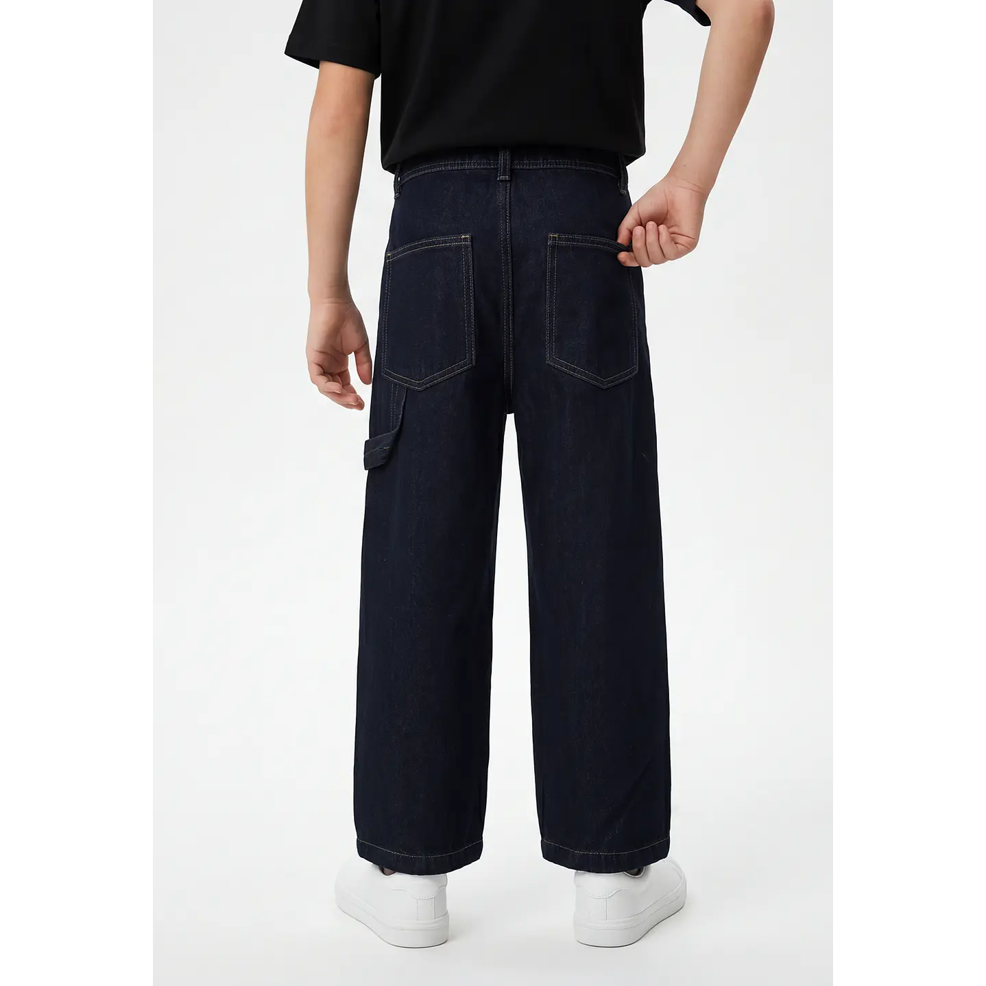 Jeans Raw Carpintero Niño Azul 3