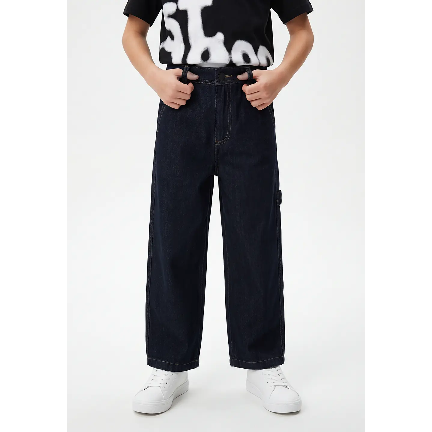 Jeans Raw Carpintero Niño Azul 1