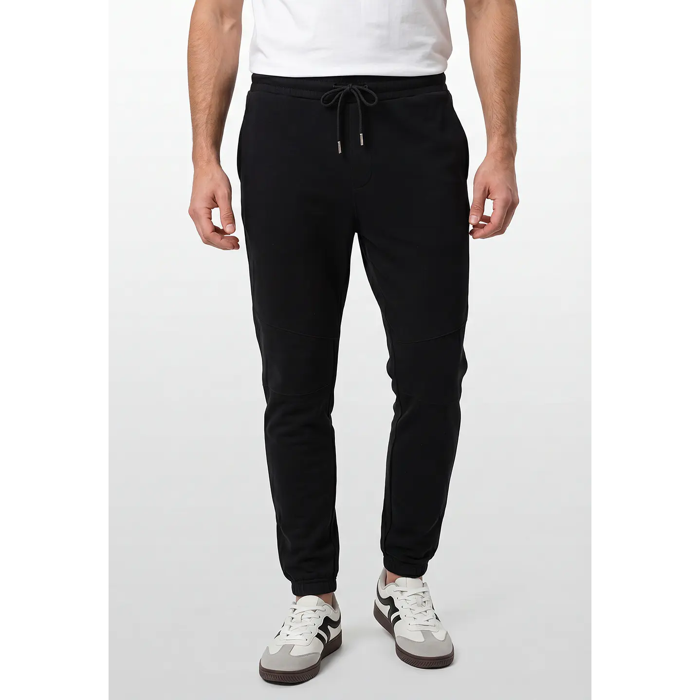 Buzo Corte Rodilla Hombre Negro 1