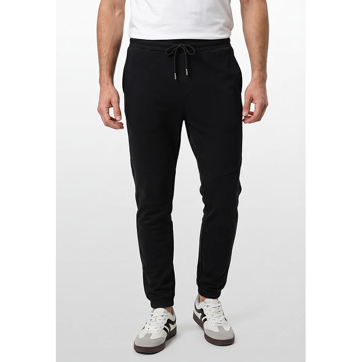Buzo Corte Rodilla Hombre Negro 1
