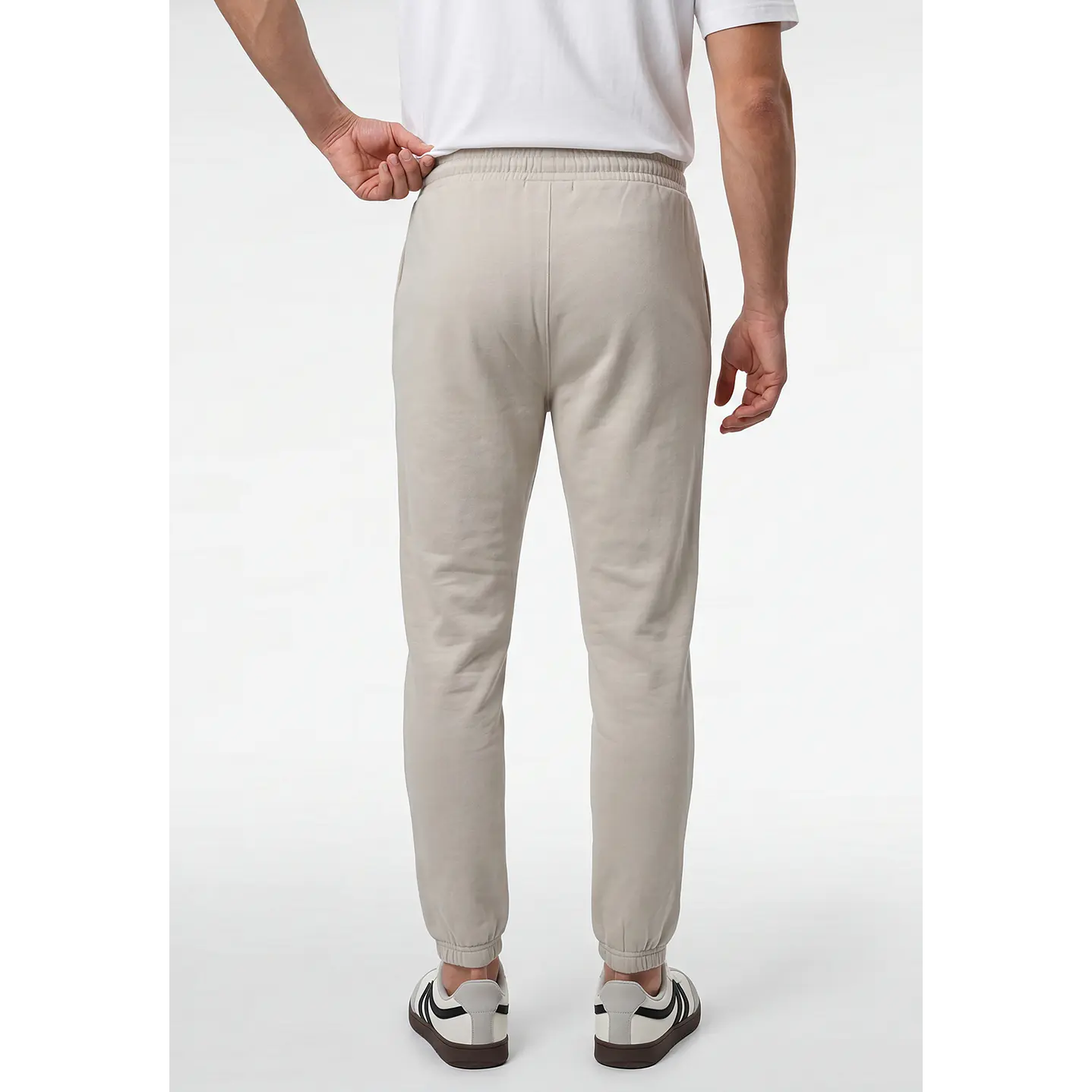 Buzo Corte Rodilla Hombre Gris 2