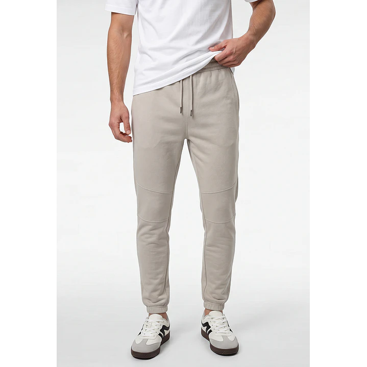 Buzo Corte Rodilla Hombre Gris 1