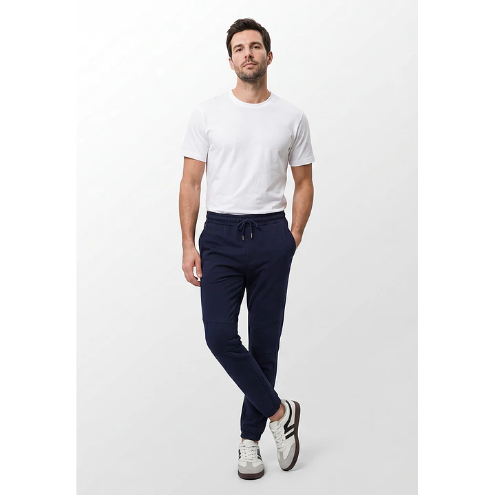 Buzo Corte Rodilla Hombre Azul 4