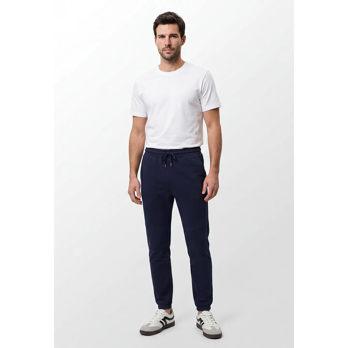 Buzo Corte Rodilla Hombre Azul 1