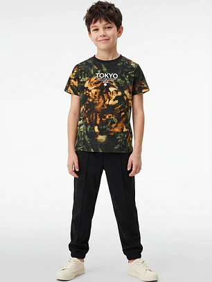Polera Tokio Niño Verde