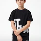 Polera Urbana Niño Negro - Miniatura 1