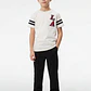 Polera College Niño Crudo - Miniatura 2