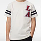 Polera College Niño Crudo - Miniatura 3