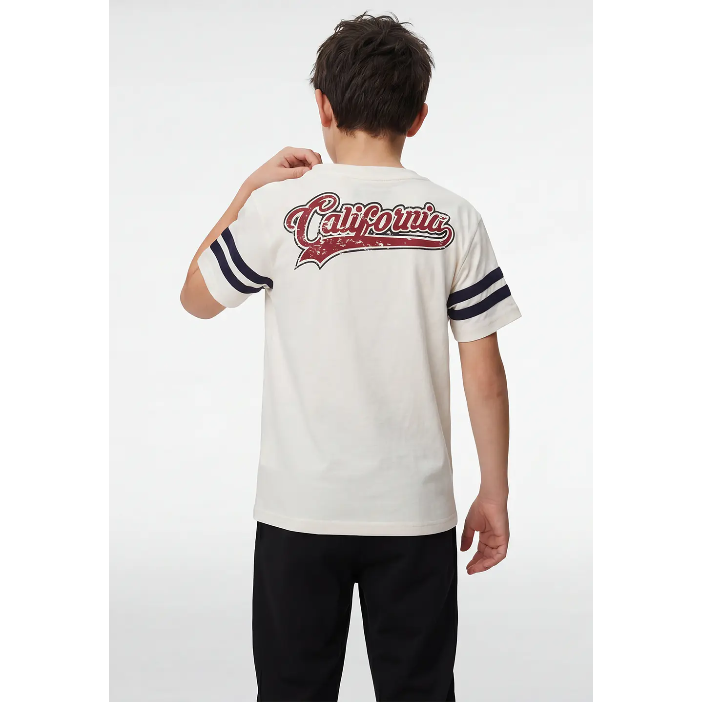 Polera College Niño Crudo 4