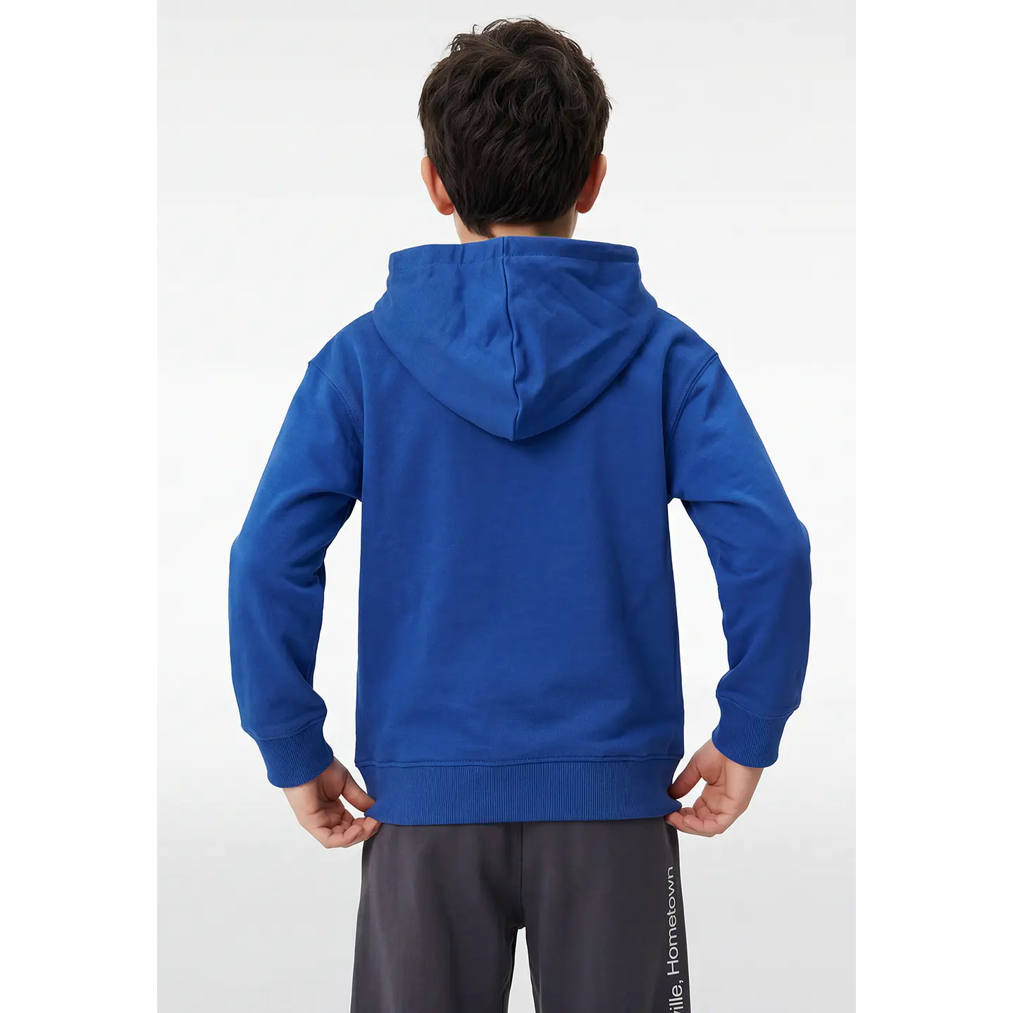 Polerón Urbano Niño Azul 4
