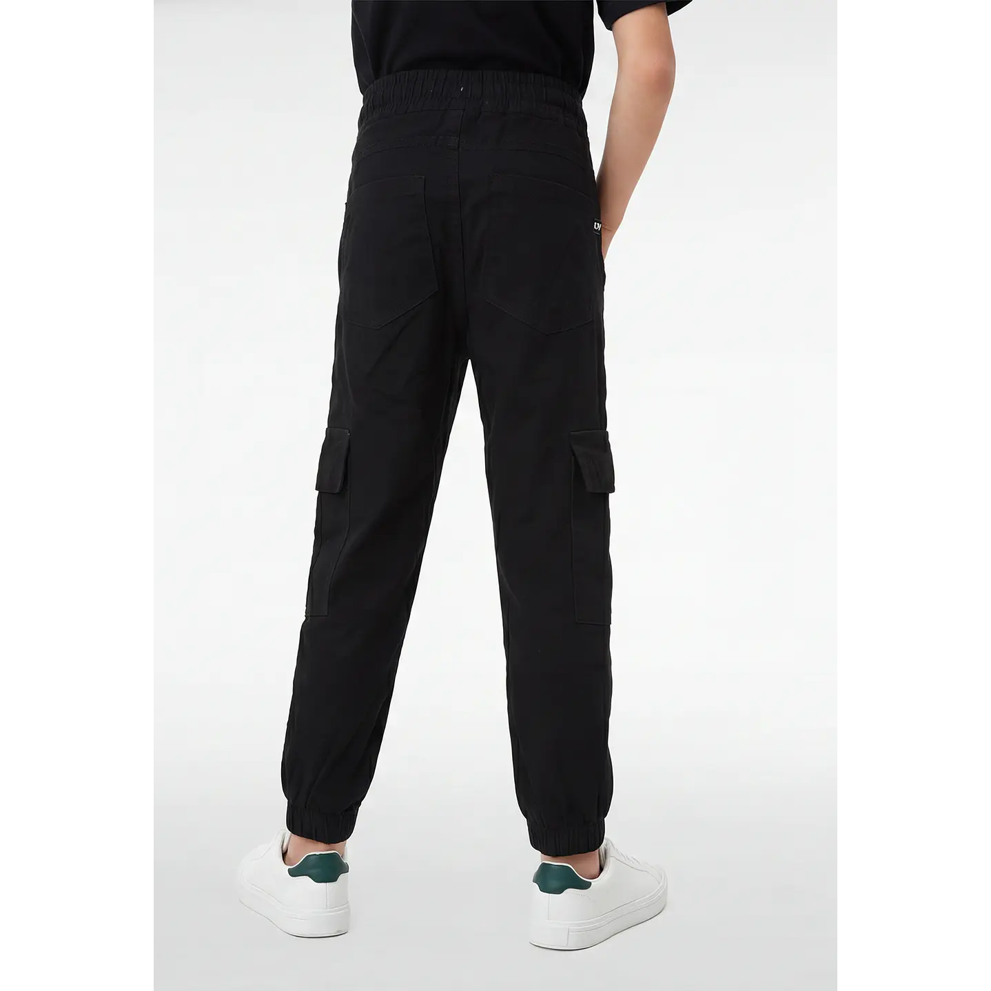 Pantalón Cargo Loose Fit Niño Negro 3