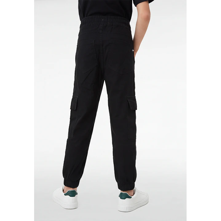 Pantalón Cargo Loose Fit Niño Negro 3