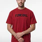 Polera Gothic Relaxed Hombre Rojo - Miniatura 1