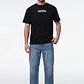 Polera Gothic Relaxed Hombre Negro - Miniatura 4