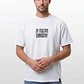 Polera Gothic Relaxed Hombre Blanco - Miniatura 1