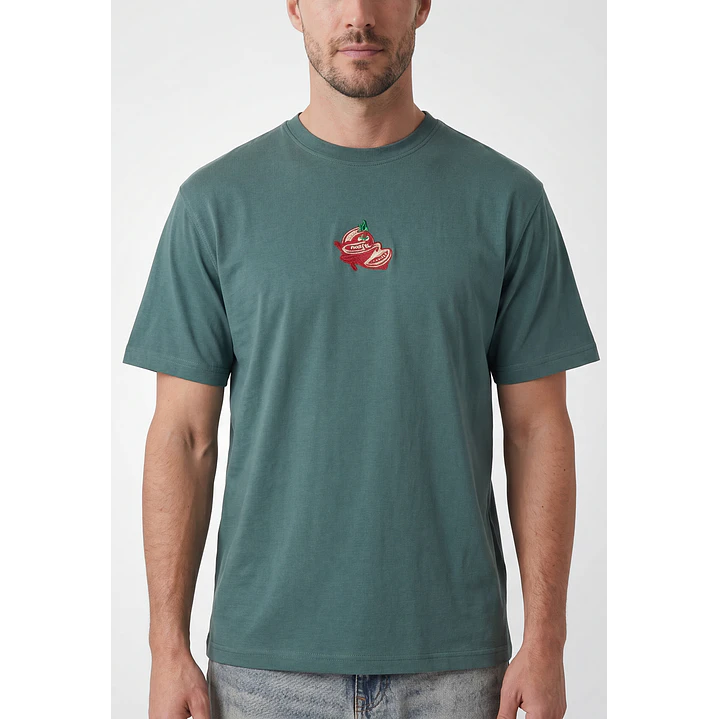 Polera Aji Hombre Verde 2