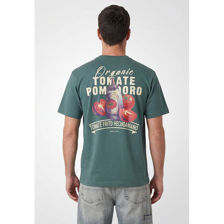 Polera Aji Hombre Verde 3
