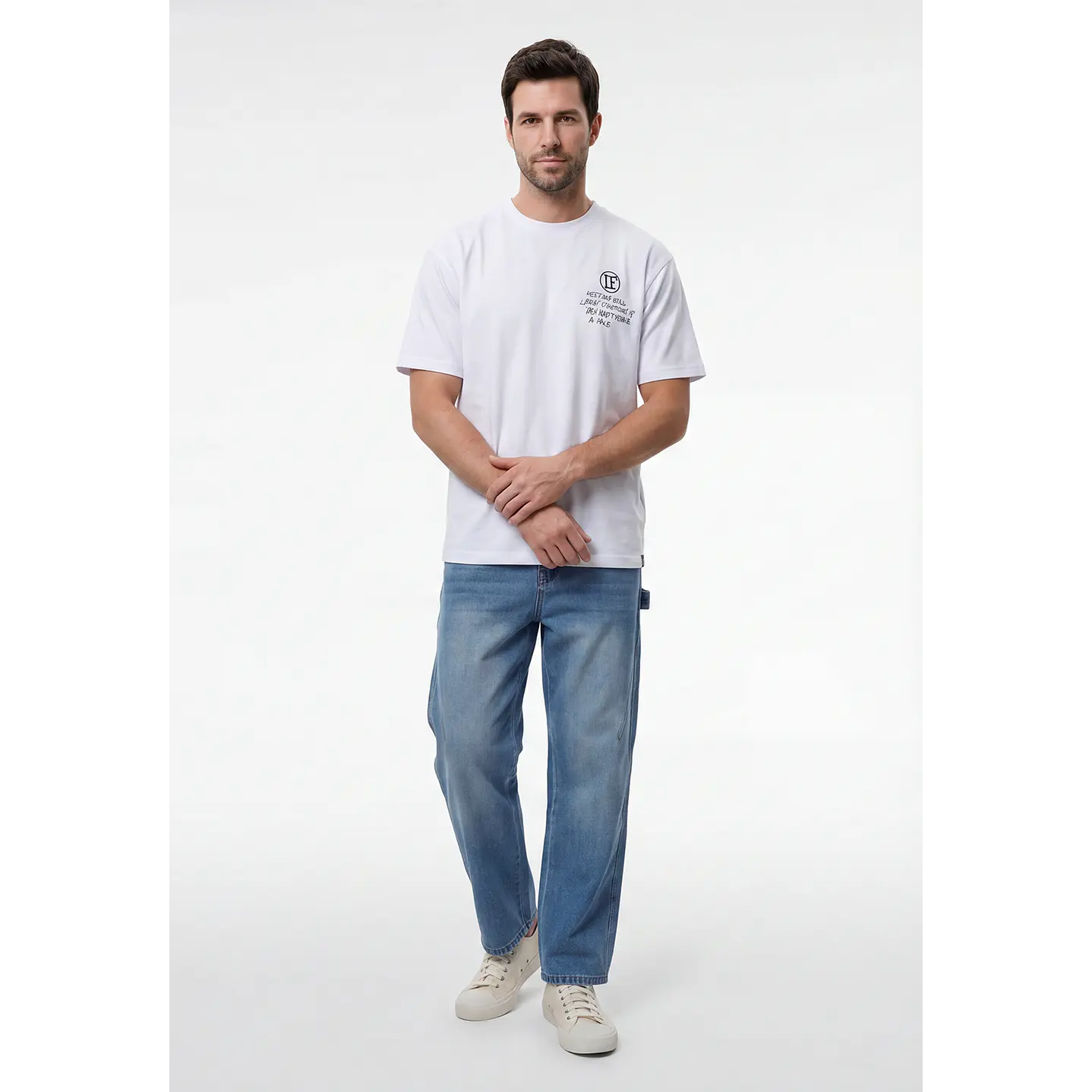 Jeans Ballon Hombre Celeste 3