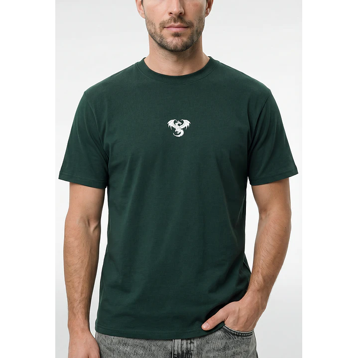 Polera Casual Hombre Verde 2