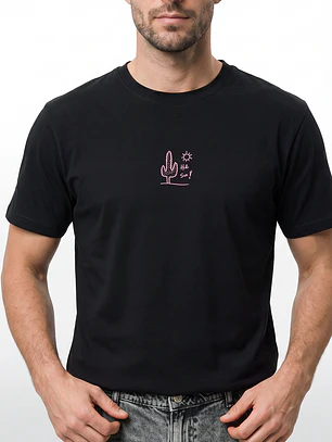 Polera Casual Hombre Negro