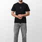 Polera Casual Hombre Negro - Miniatura 4