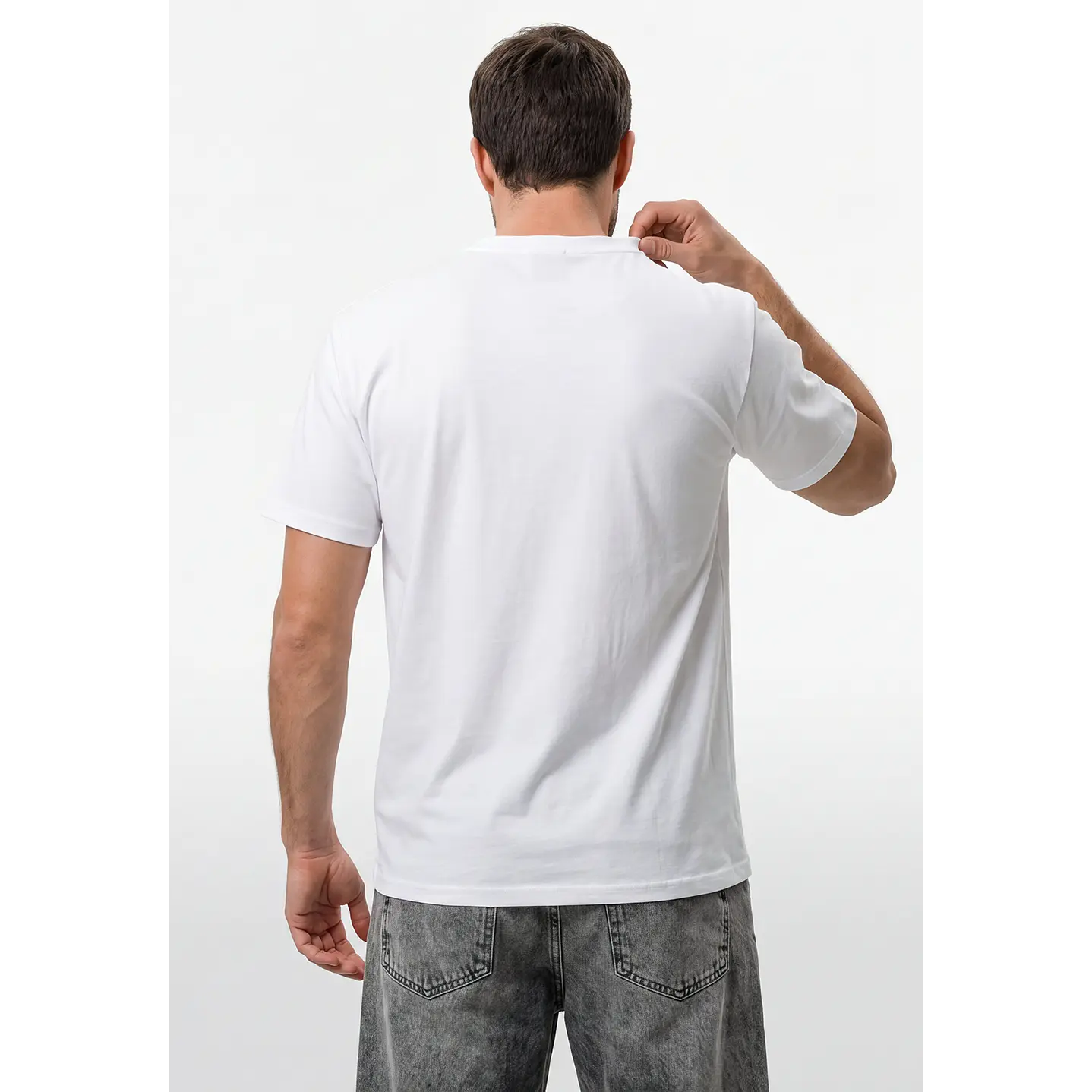 Polera Casual Hombre Blanco 3