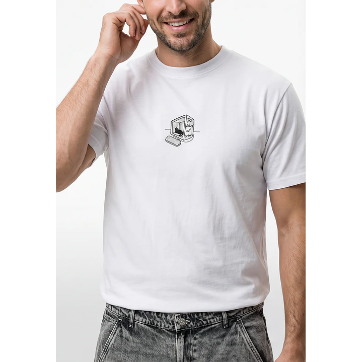 Polera Casual Hombre Blanco 2