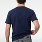 Polera Casual Hombre Azul - Miniatura 3