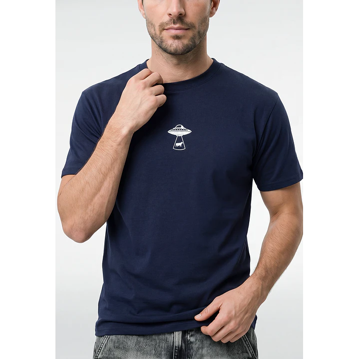 Polera Casual Hombre Azul 2