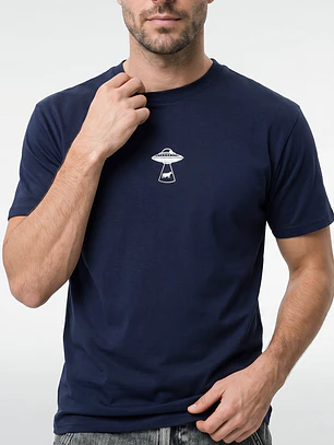 Polera Casual Hombre Azul