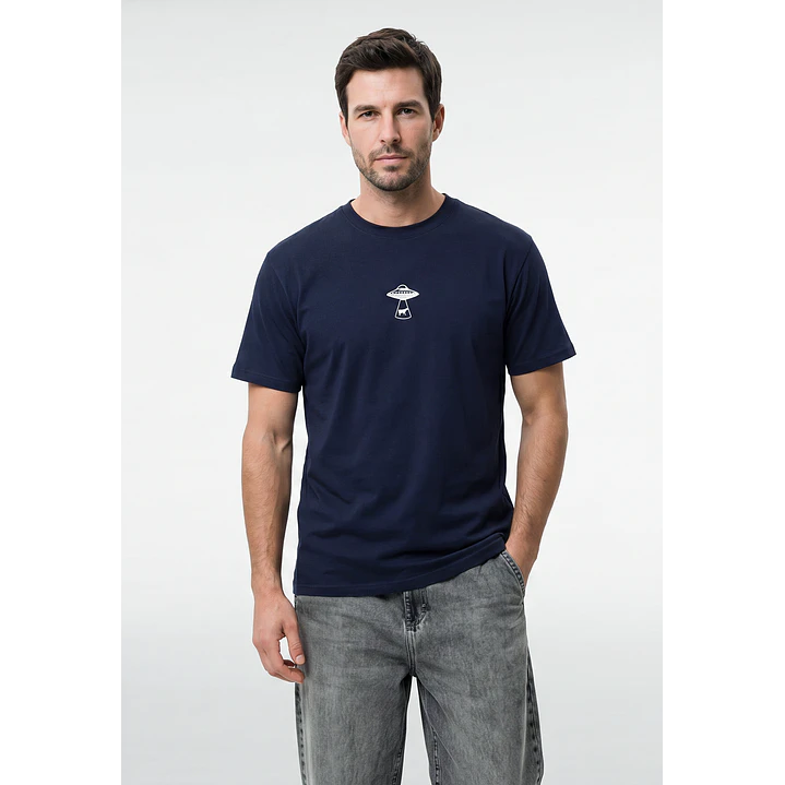 Polera Casual Hombre Azul 1