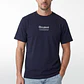 Polera Unexplored Hombre Azul - Miniatura 1
