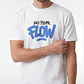 Polera Flow Hombre Blanco - Miniatura 2