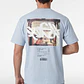 Polera Graffitti Hombre Celeste - Miniatura 3