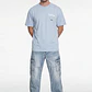 Polera Graffitti Hombre Celeste - Miniatura 4