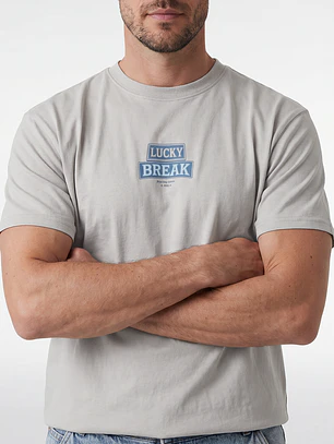 Polera Lucky Hombre Gris