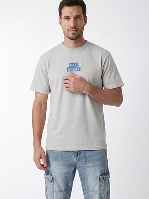 Polera Lucky Hombre Gris